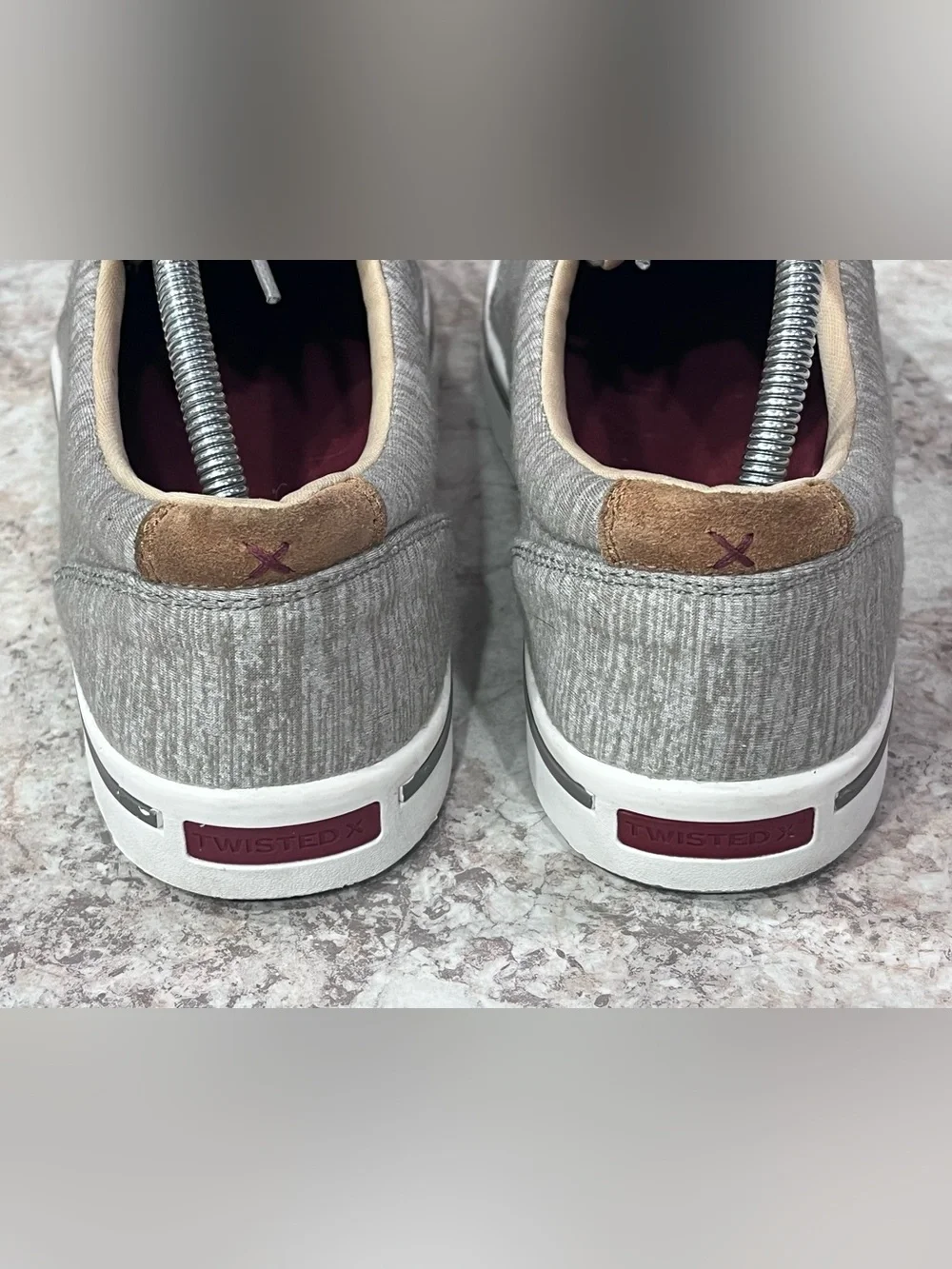 Twisted X Men's Kicks Casual Shoes in Taupe/Taupe (Style: MCA0052). Sz 9.5M
